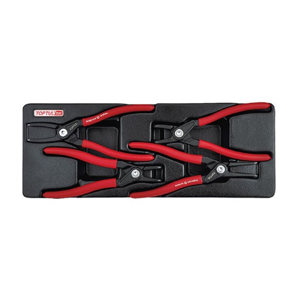 Toptul 4pc Retaining Ring Pliers Set