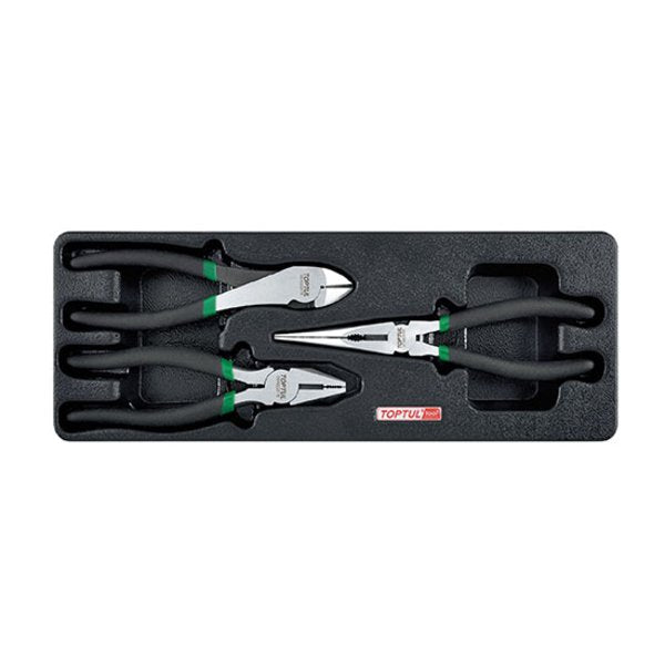 Toptul 3pc Pliers Assortment Set