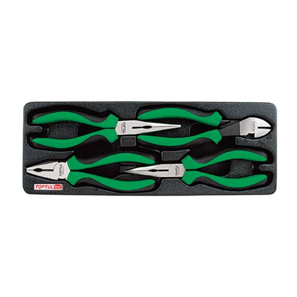 Toptul 4pc Pliers Assortment Set
