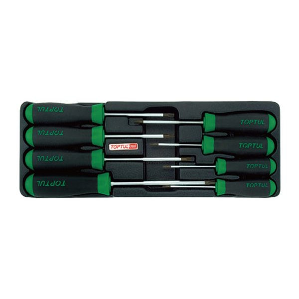Toptul 8pc Star (Torx) Tamperproof Screwdriver Set
