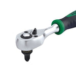 Toptul Stubby Hex Bit Socket Black Phosphate 1/4in Dr. x 7mm