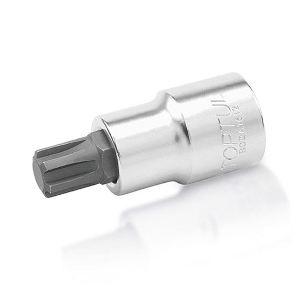 Toptul Ribe Bit Socket 1/2in Dr. x M10 x 55mm