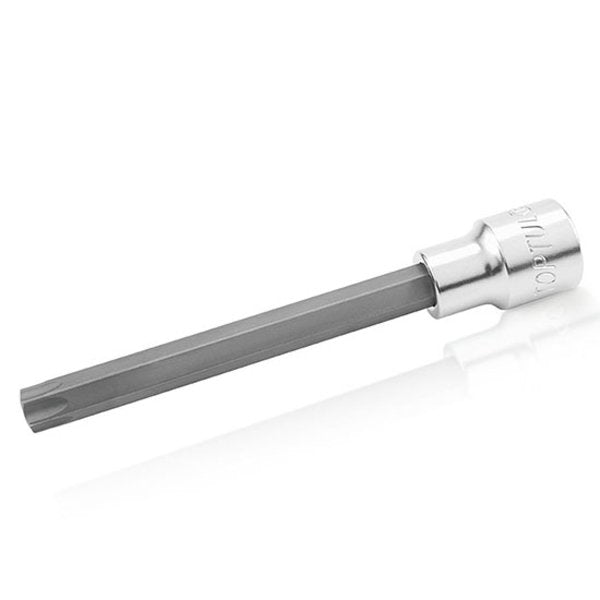 Toptul Star (Torx) Tamperproof Bit Socket Extra Long 1/2in Dr. x T45 x 120mm