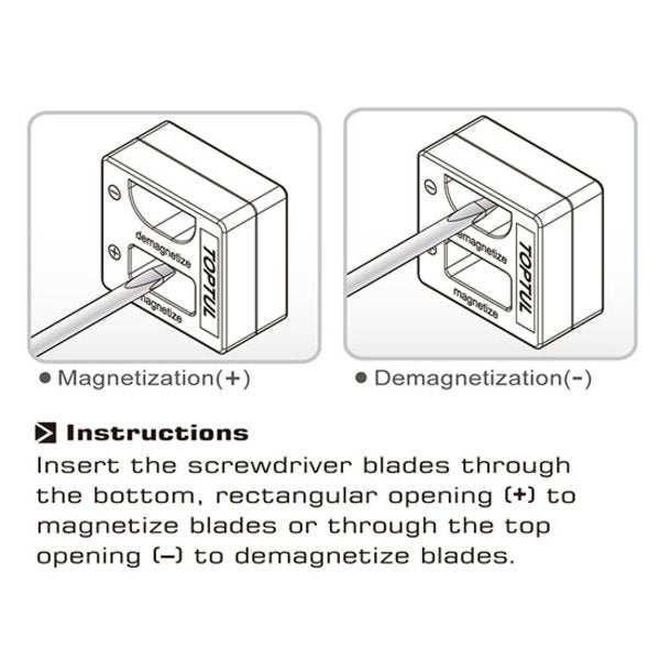 Toptul Magnetizer/Demagnetizer