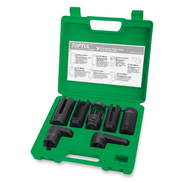 Toptul 7pc Sensor & Sending Unit Socket Set