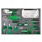 Toptul 14pc Combination Tool Set (Modular Insert Tray System)