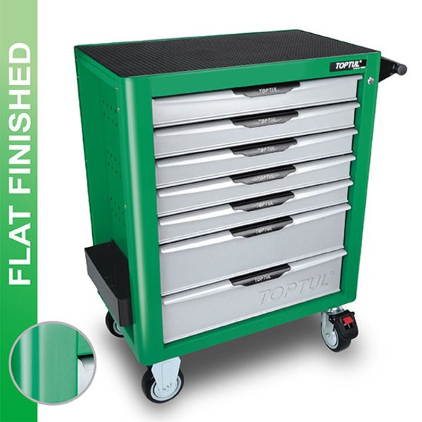 Toptul Pro-Plus Series 308pc Tool Set 7 Drawer Roller Cabinet - Green