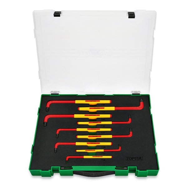 Toptul 9pc VDE Extra Long Star (Torx) Key Wrench Set