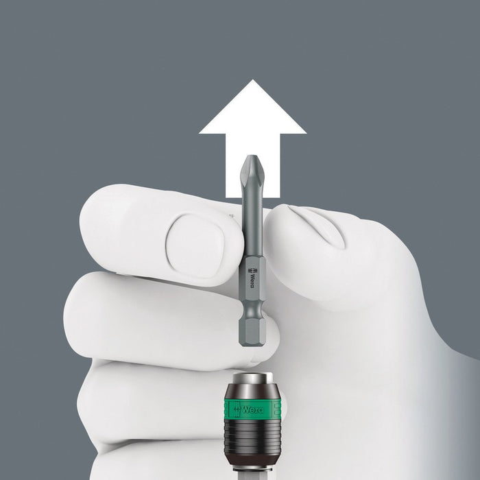 Wera 817 Bitholding Screwdriver With Rapidaptor Quick-Release Chuck 1/4