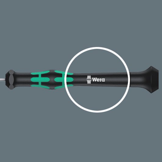 Wera 2035 Micro Slotted Precision Screwdriver 0.40x2x40mm 118005