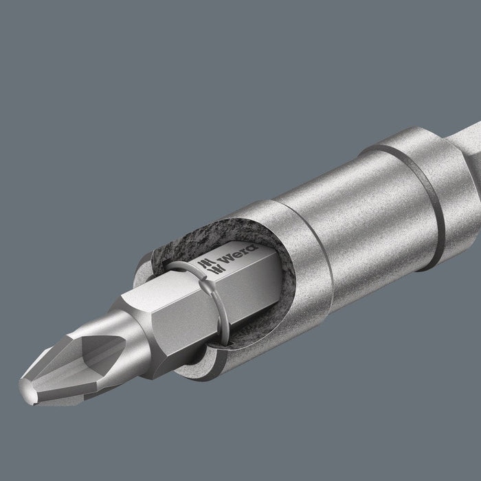 Wera 899/4/1 Universal Bit Holder With Strong Retaining Ring 1/4