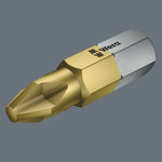 Wera 855/1 TiN Pozi Bit PZ1x25mm 480221