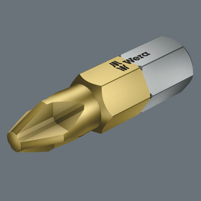 Wera 855/1 TiN Pozi Bit PZ1x25mm 480221