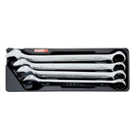 Toptul 4pc 15° Offset Standard Combination Spanner Set