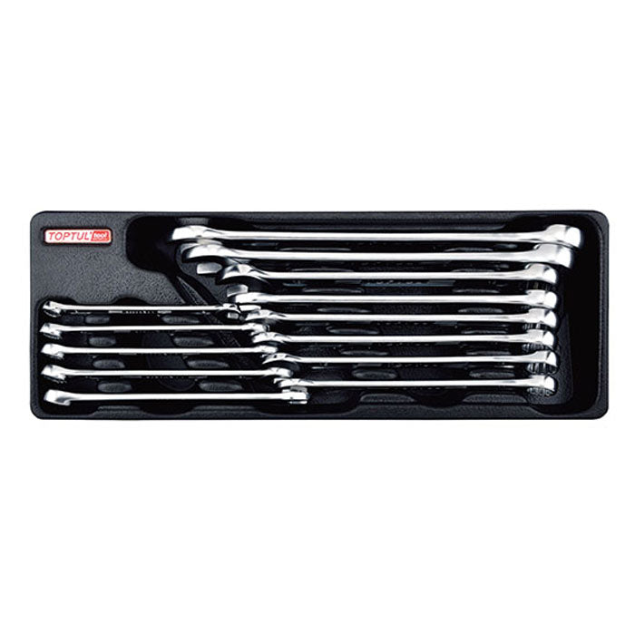 Toptul 13 Pce 15° Offset Hi-Performance Combination Spanner Set (Metric)