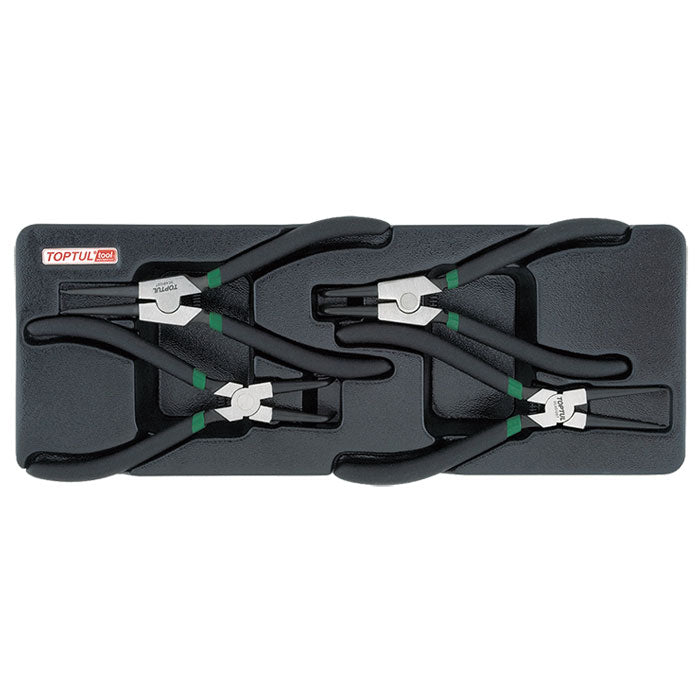 Toptul 4pc Retaining Ring Pliers Set