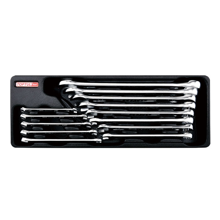 Toptul 13 Pce 15° Offset Hi-Performance Combination SAE Spanner Set