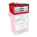 Toptul Pro-Line Series 104pc Tool Set 3 Drawer Tool Chest - Red