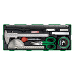 Toptul 10pc Measuring Marking & Cutting Tool Set (Modular Insert Tray System)