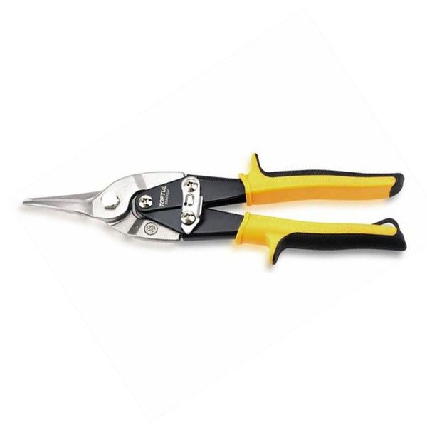 Toptul Aviation Tin Snips Straight Cut 250mm