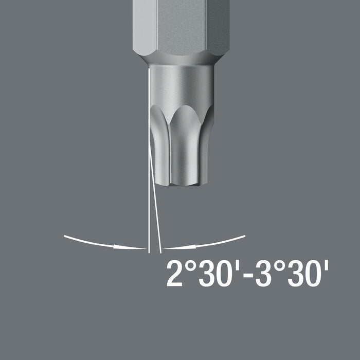Wera 867/1 TorxÂ® Wedge Bit TX 25x25mm 066465