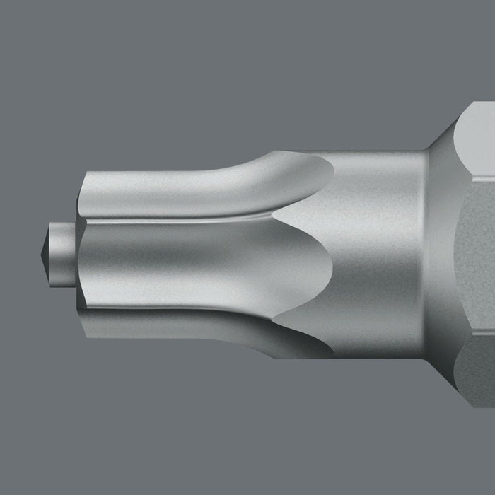 Wera 867/1 TorxÂ® Bit With Central Pin TX25x25mm 066083
