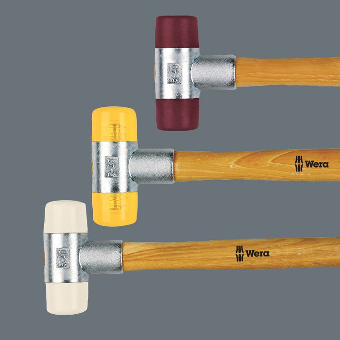 Wera 101 Soft-Faced Hammer With Nylon Head Sections # 2x28mm 000310