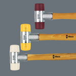 Wera 101 Soft-Faced Hammer With Nylon Head Sections # 4x36mm 000320