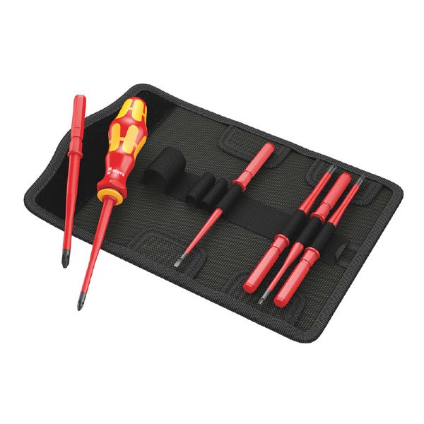 Wera Kraftform Kompakt VDE Interchageable Driver Set, Extra Slim, 7 Pce 003475