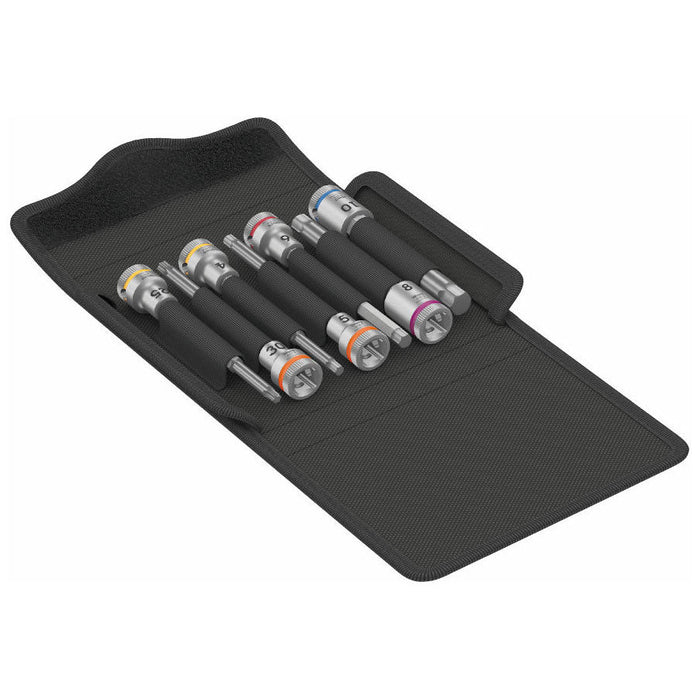 Wera 7 Piece Bit Socket Bicycle Set 8 3/8