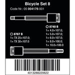 Wera 7 Piece Bit Socket Bicycle Set 8 3/8