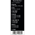 Wera 14 Piece Bicycle Big Pack 1 Screwdriver Set 004190