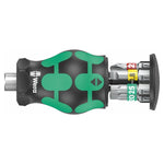 Wera Kraftform Kompakt Stubby Magazine 1 Bit Holding Screwdriver 008873