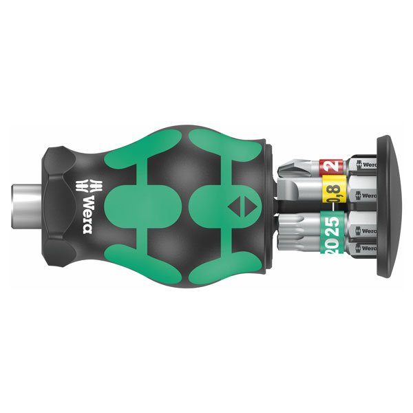 Wera Kraftform Kompakt Stubby Magazine 1 Bit Holding Screwdriver 008873