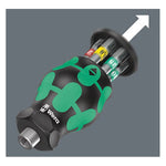 Wera Kraftform Kompakt Stubby Magazine 2 Bit Holding Screwdriver 008874