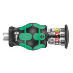 Wera Kraftform Kompakt Stubby Magazine 2 Bit Holding Screwdriver 008874