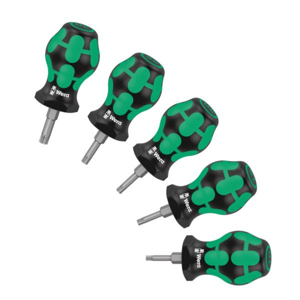 Wera Stubby Torx Screwdriver 5 Pce Set TX1 008876
