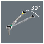 Wera 6002 Joker Double Open-Ended Spanner 20mm + 22mm 020260