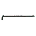Wera 950 Long Arm Ball End Hex Key Chrome Plated - Metric 