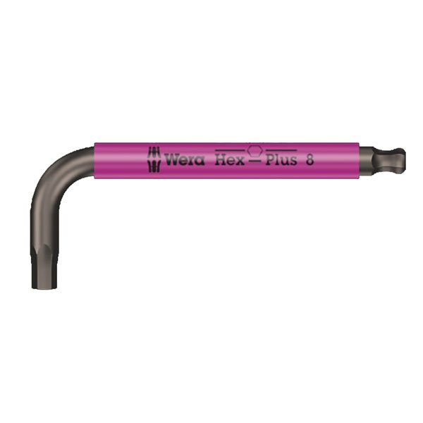 Wera 950 Hex-Plus + Ball End Hex L-Key Multicolour - Metric