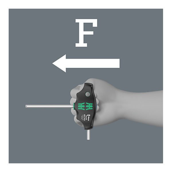 Wera 454 T-Handle Hex-Plus Driver HF Metric 023330