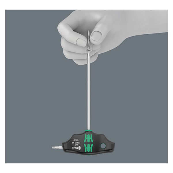 Wera 467 Torx® HF T-Handle Screwdriver with Holding Function