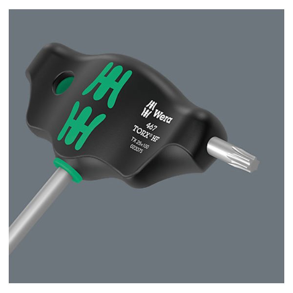 Wera 467 Torx® HF T-Handle Screwdriver with Holding Function