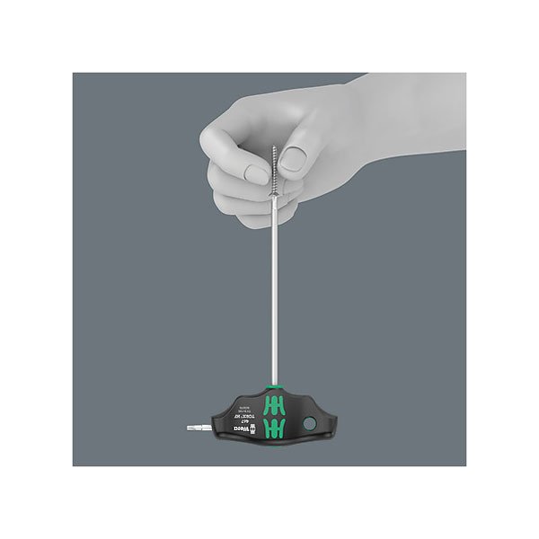 Wera 454/10 T-Handle Hex-Plus Driver 10 Pce Set HF Imperial 023451