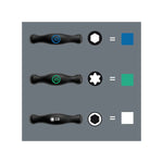 Wera 454/7 T-Handle Hex-Plus Driver 7 Pce Set HF 023450