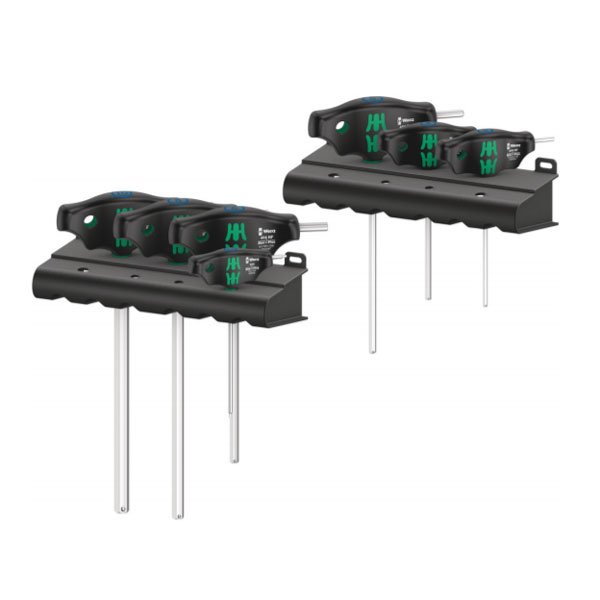 Wera 454/7 T-Handle Hex-Plus Driver 7 Pce Set HF 023450