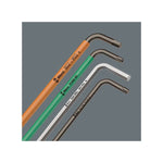 Wera 967/9 Torx Multicolour L-Key Set With Holding Function Long 9 Pce 024470