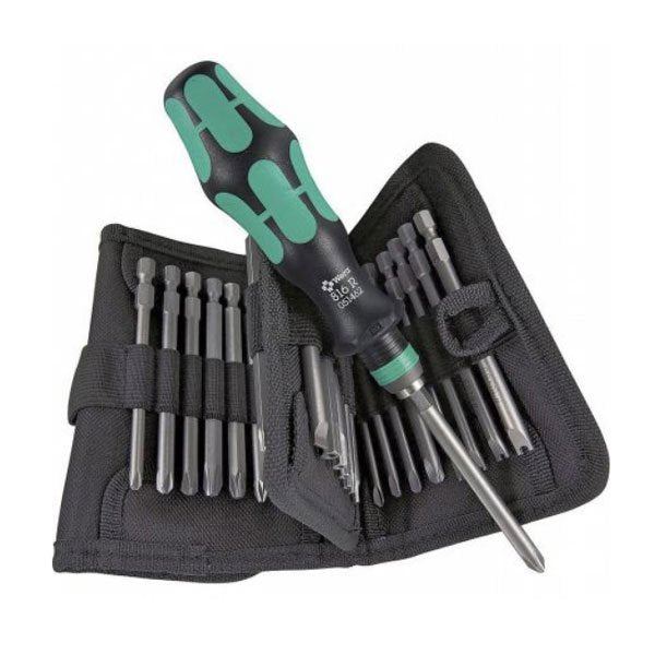 Wera 33 Piece Kraftform Interchangable Screwdriver Set 059297