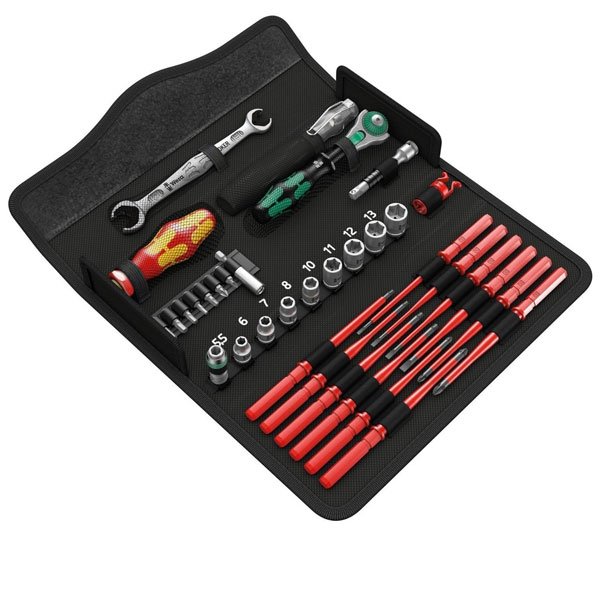 Wera 35 Piece Kraftform Maintenance Tool Kit 135926