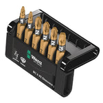 Wera Bit-Check 6 PZ Diamond Power Bit Set 6 Pce 057402